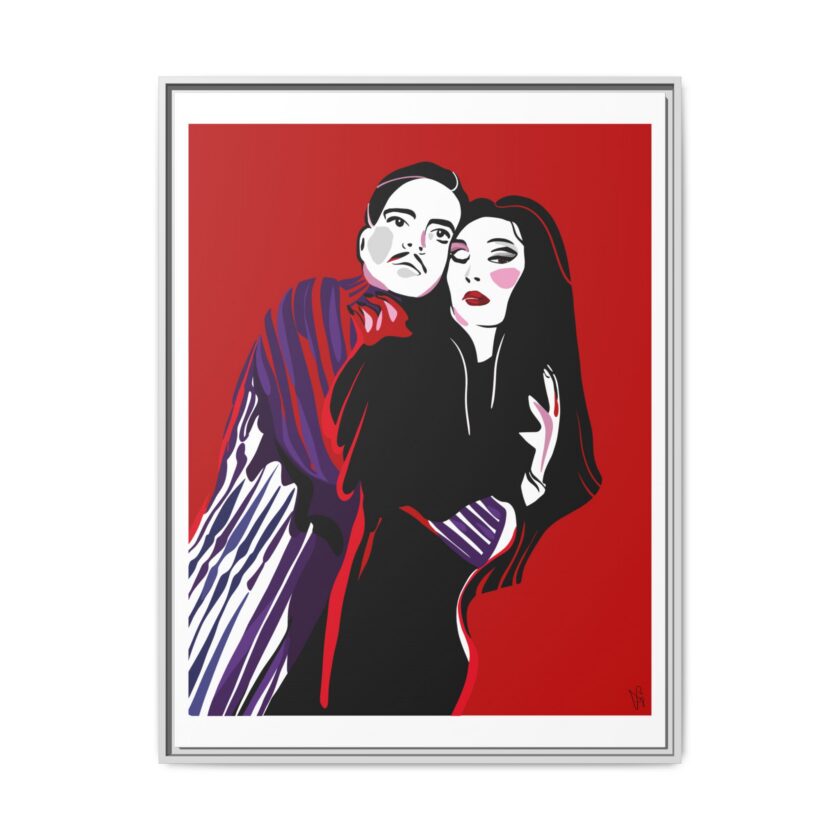 90' Bloody Halloween Canvas, Framed - Image 57