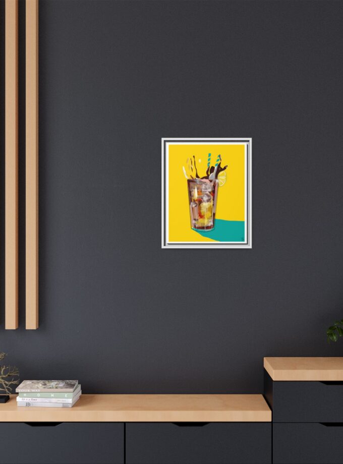 Splash Canvas, Framed