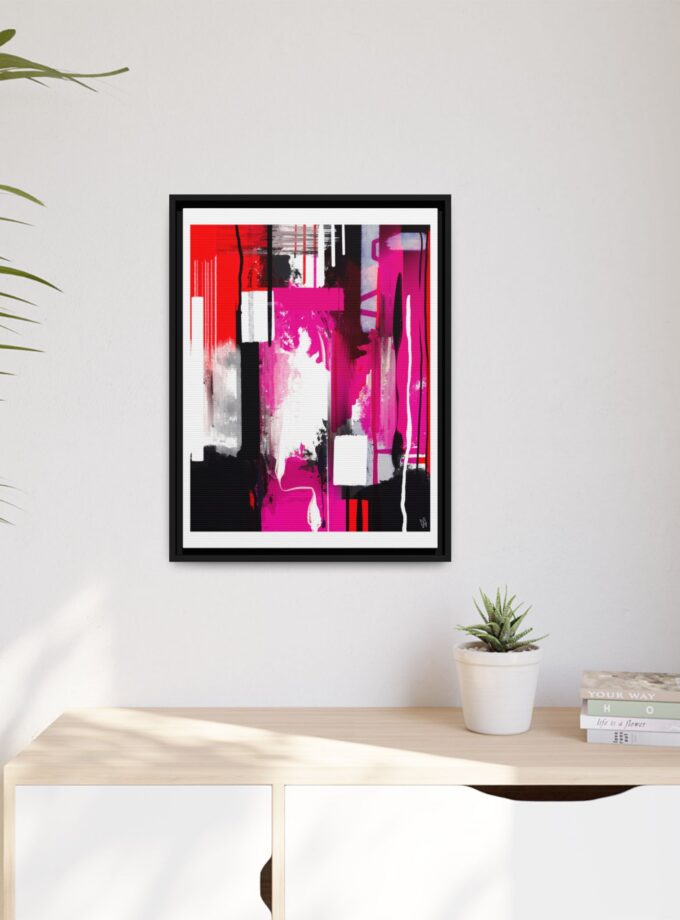 End Of Grieving Canvas, Framed