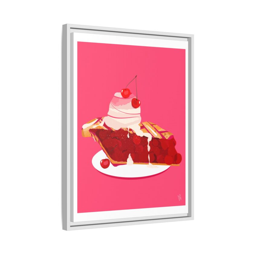 Cherry Pie Canvas, Framed - Image 50