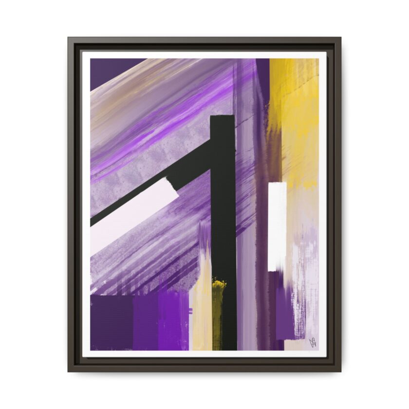 Lilac Canvas, Framed - Image 37