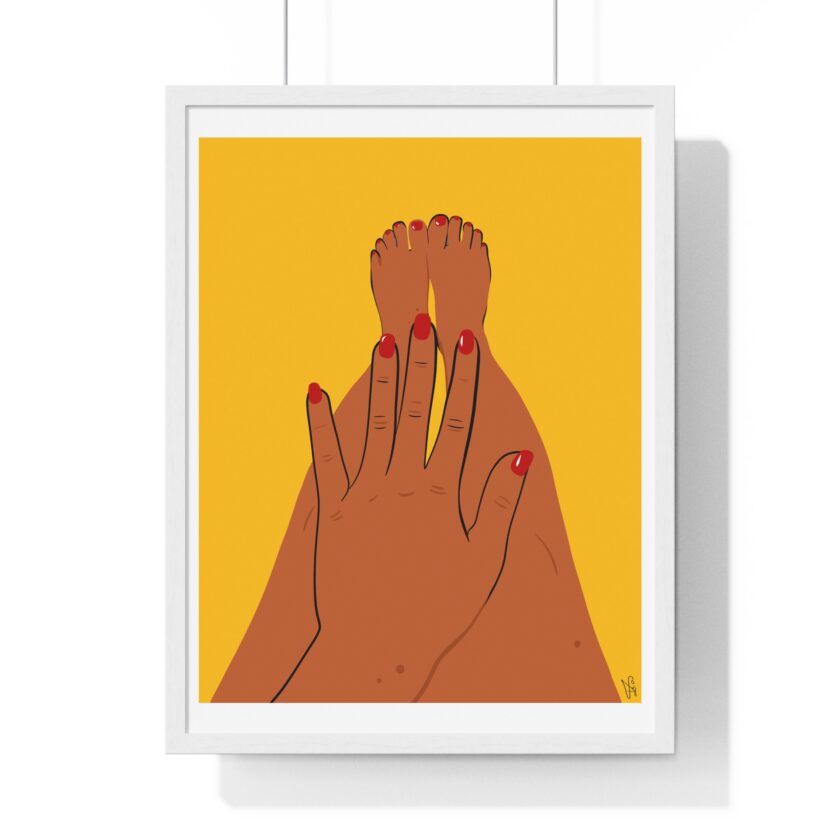Sun Bath Poster, Framed - Image 10