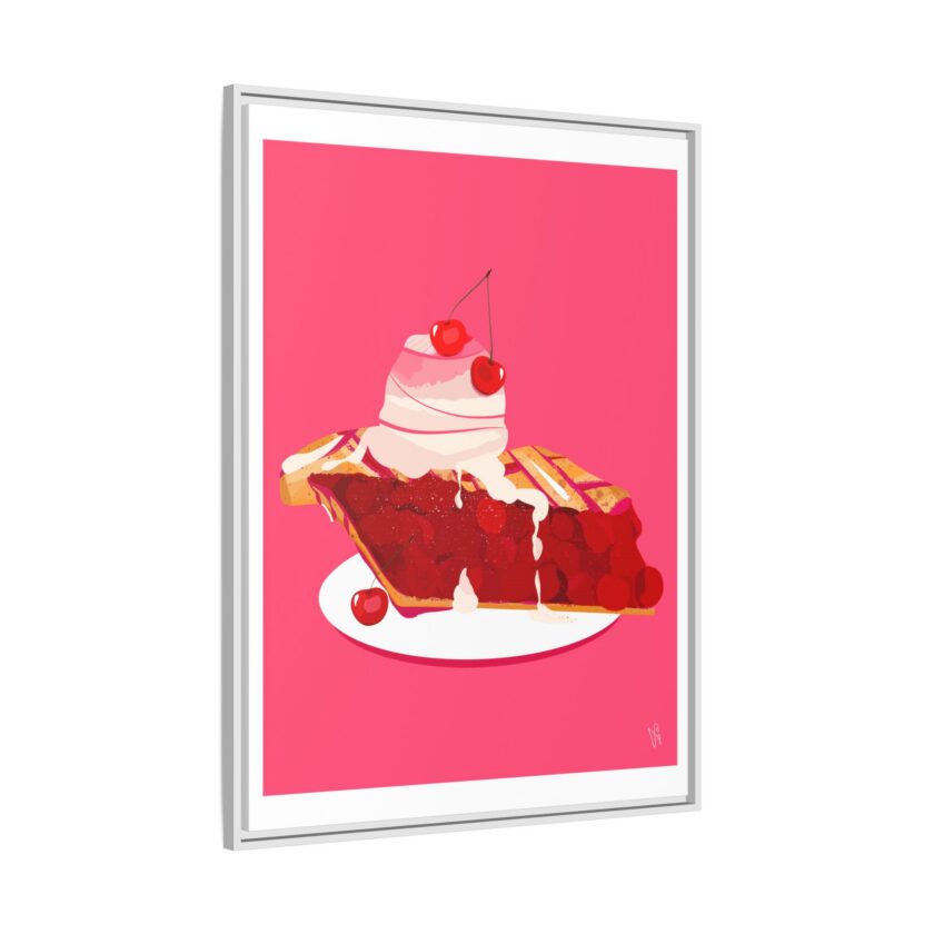 Cherry Pie Canvas, Framed - Image 58