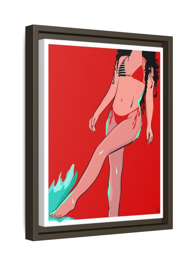 Budva Canvas, Framed