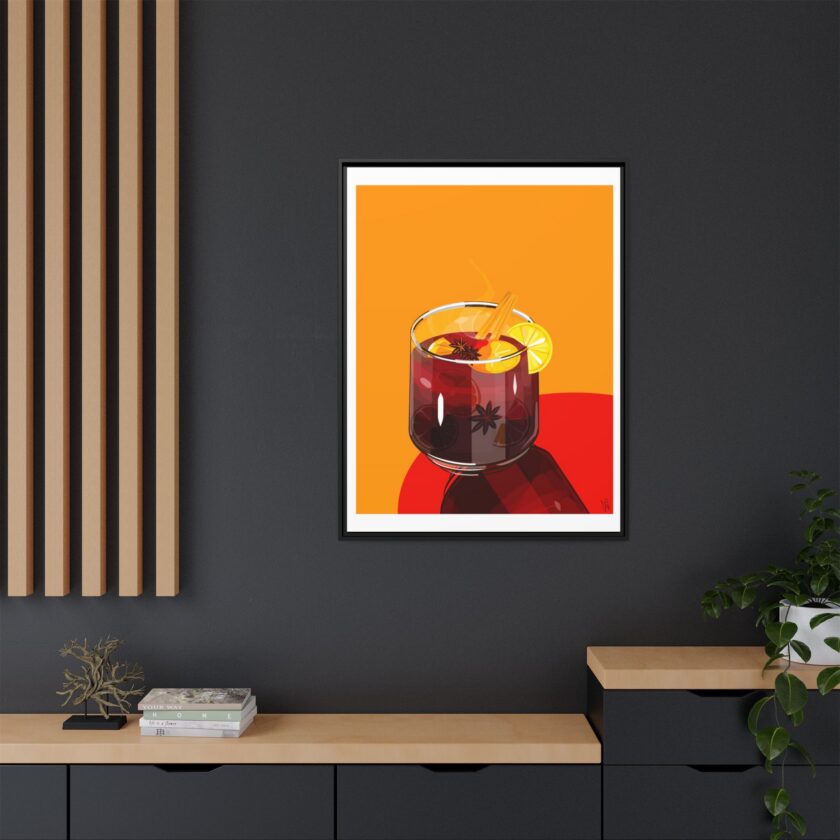 Mulled Wine Canvas, Framed - Image 20