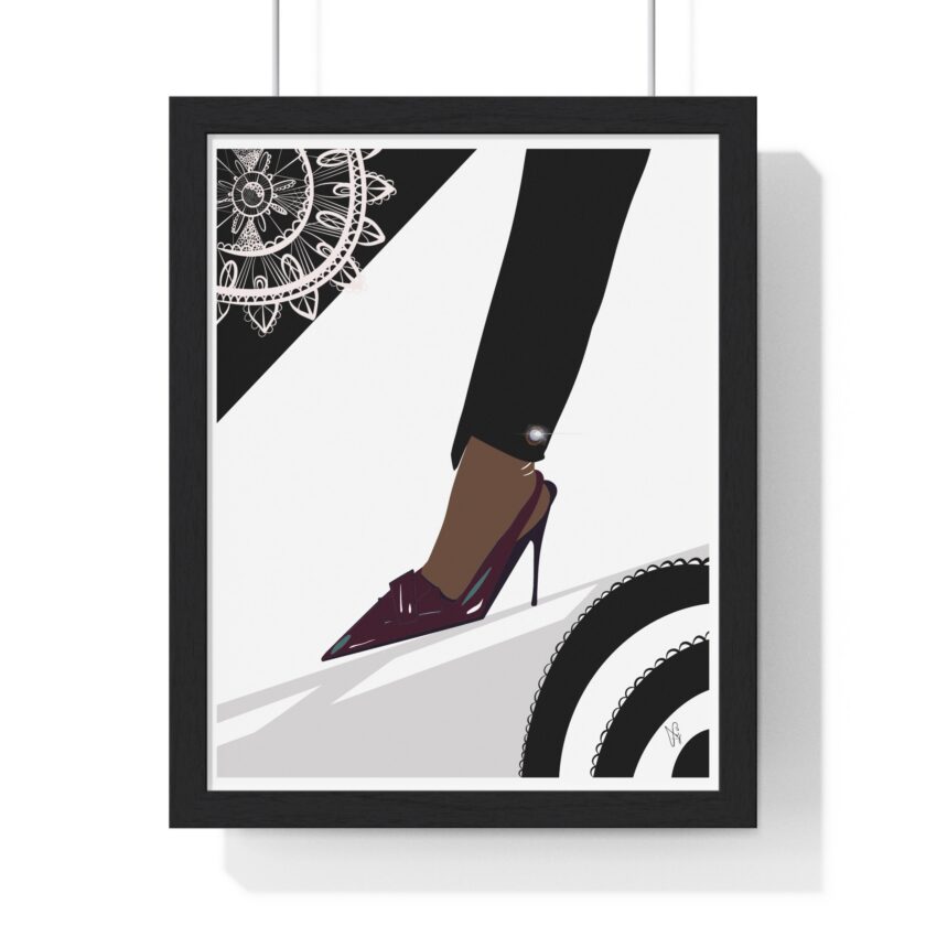 Preety Woman Poster, Framed