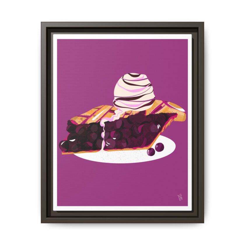 Blueberry Pie Canvas, Framed - Image 21