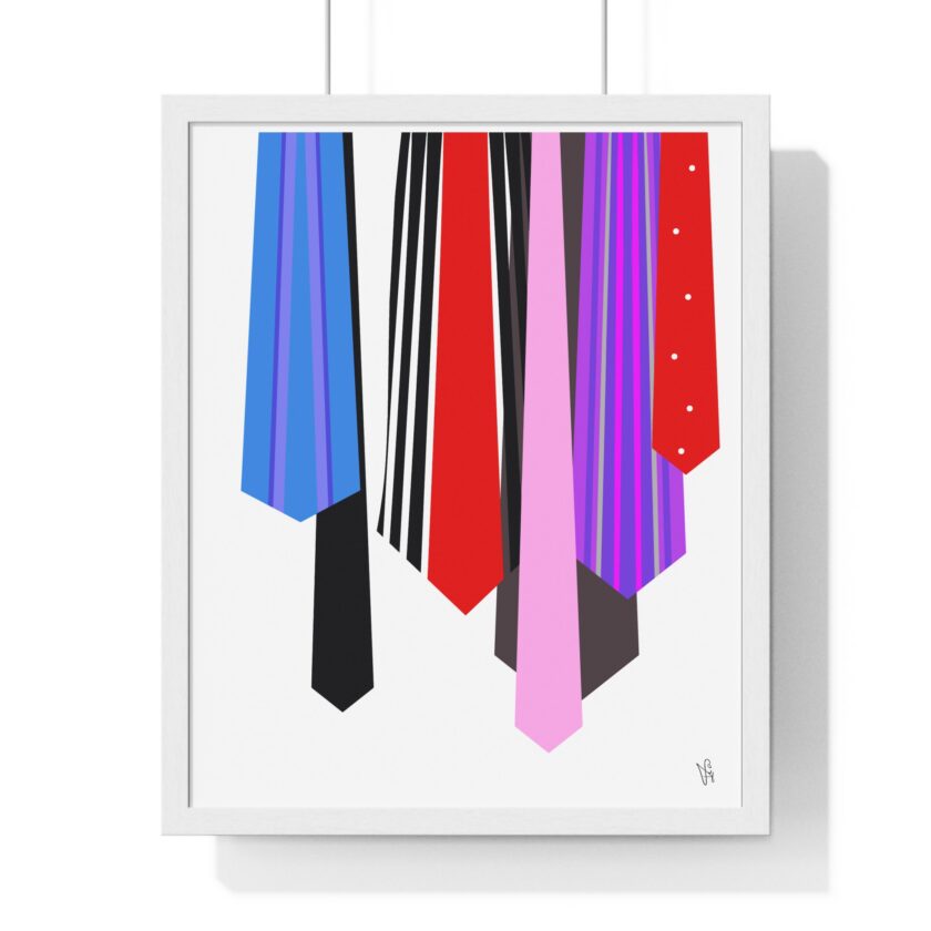 Ties Poster, Framed - Image 22