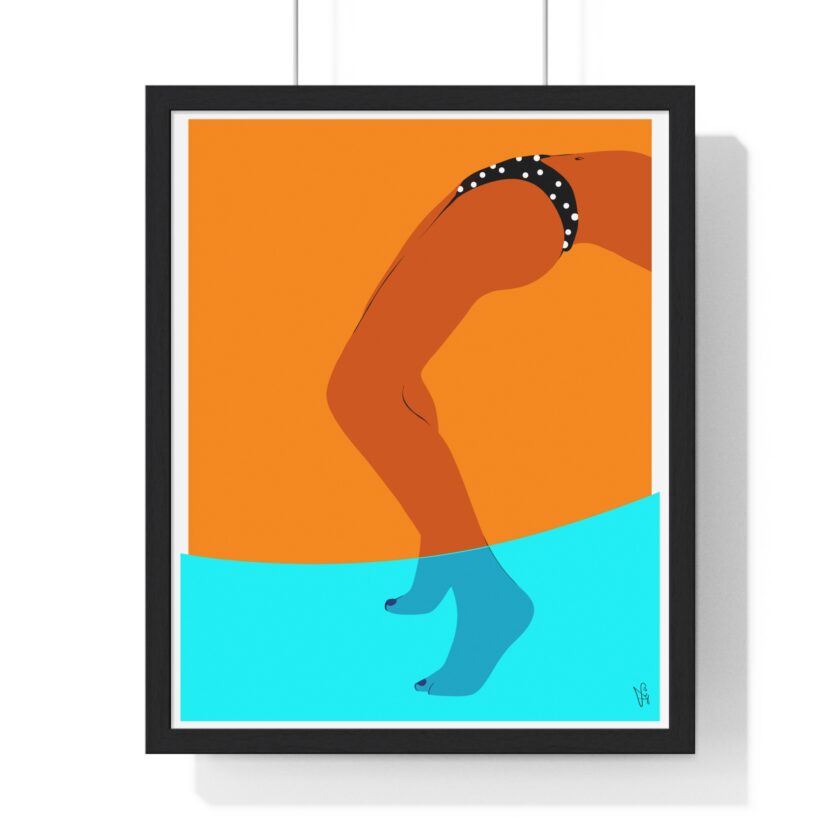 Pool Bridge Poster, Framed - Image 19