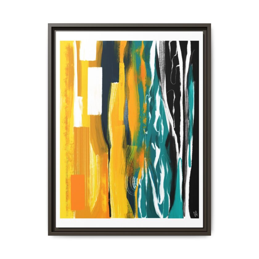 Midnight Swim Canvas, Framed - Image 45