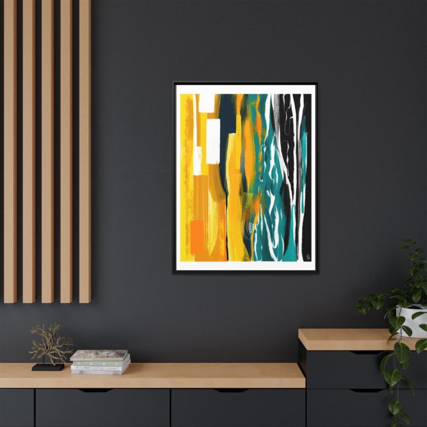 Midnight Swim Canvas, Framed - Image 20