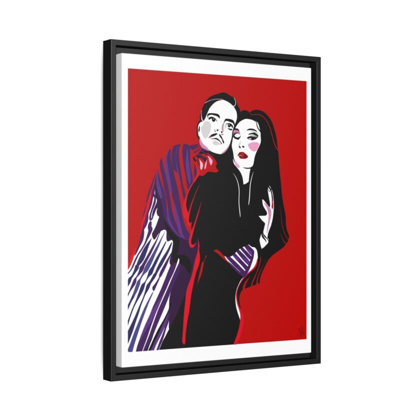 90' Bloody Halloween Canvas, Framed - Image 14