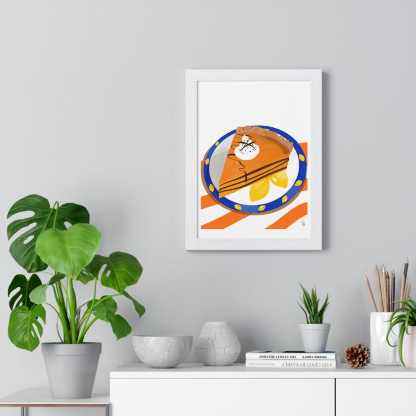 Pumpkin Pie Poster, Framed - Image 17