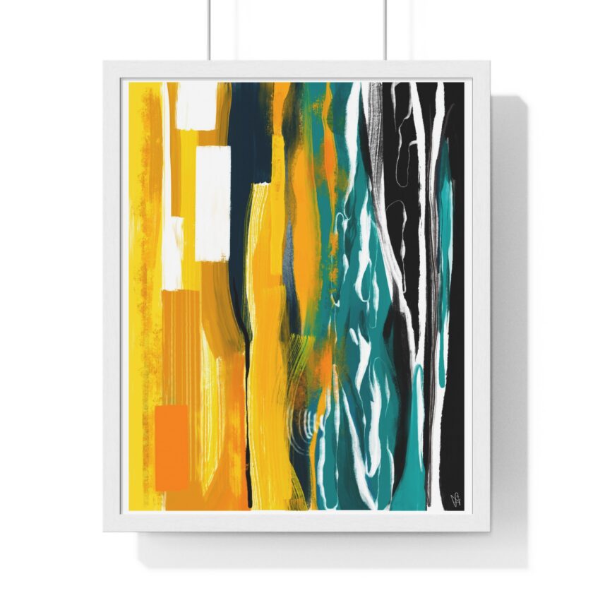 Midnight Swim Poster, Framed - Image 22