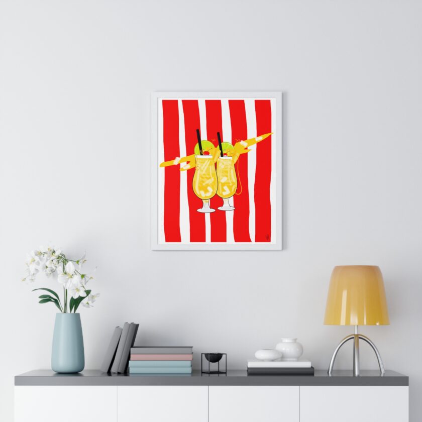 Pina Colada Poster, Framed - Image 23
