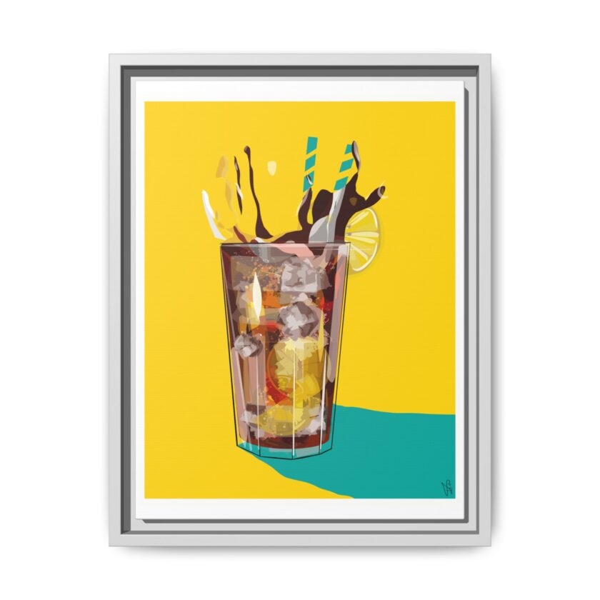 Splash Canvas, Framed - Image 33