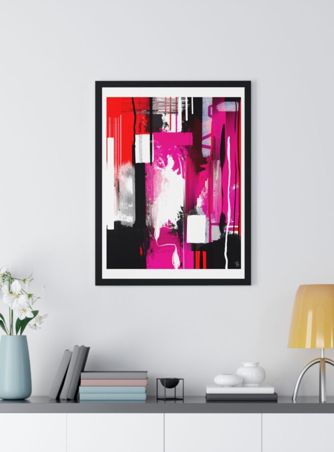 End Of Grieving Poster, Framed