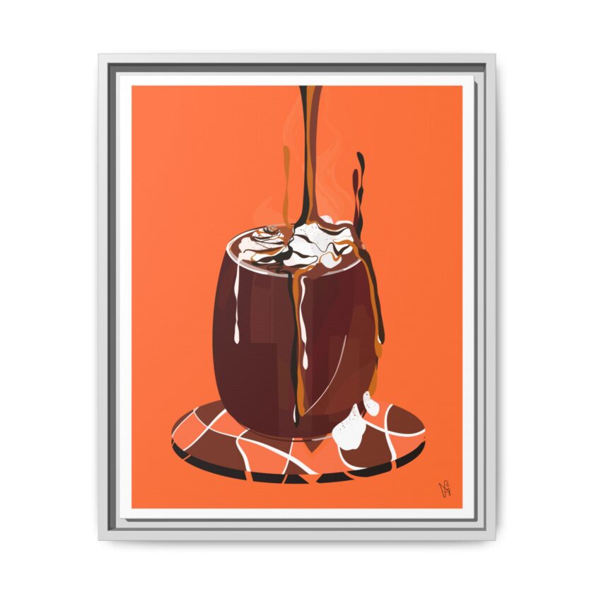 Hot Chocolate Canvas, Framed - Image 41