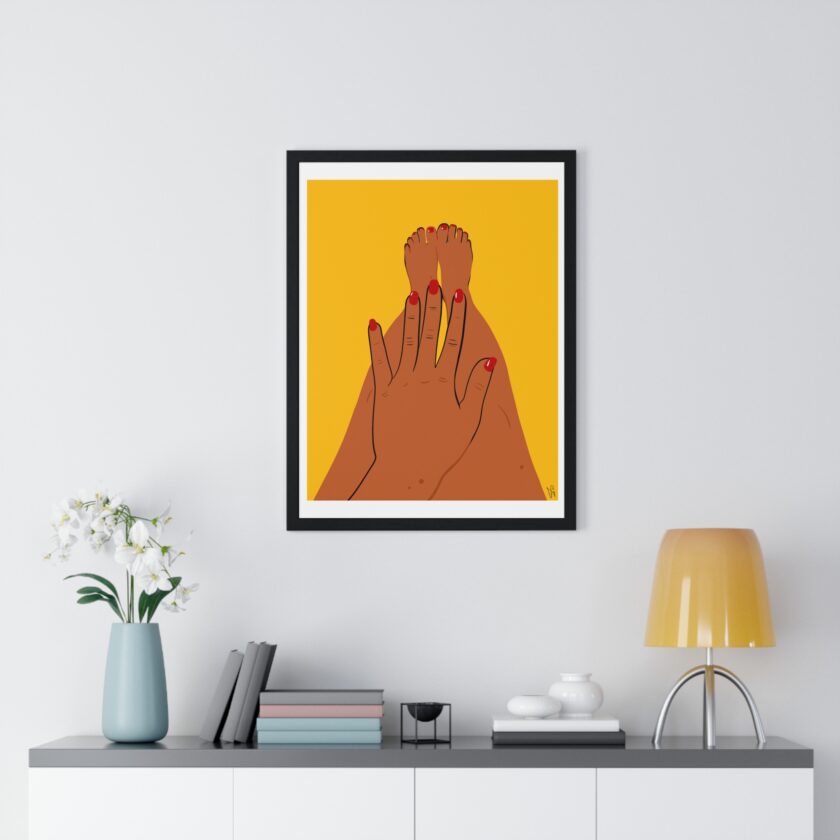 Sun Bath Poster, Framed - Image 8