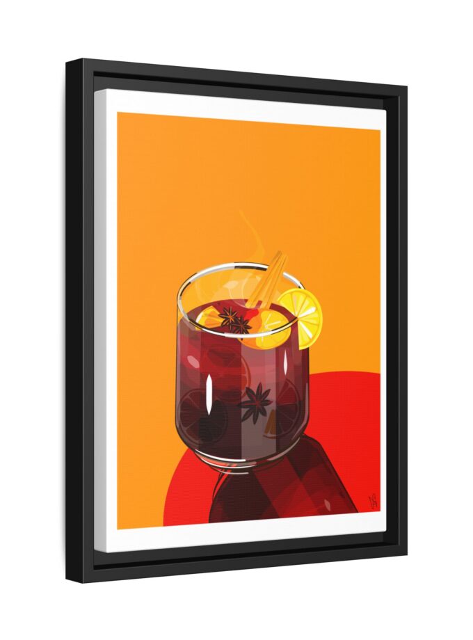 Mulled Wine Canvas, Framed