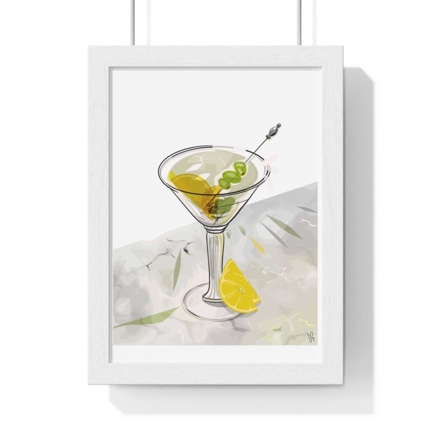 Dirty Martini Poster, Framed - Image 16