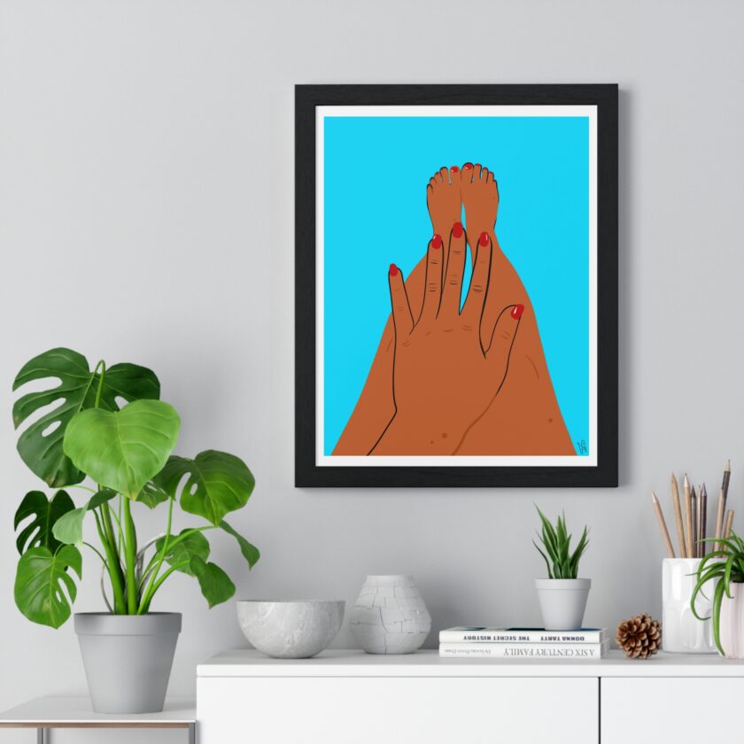 Sky Polish Poster, Framed - Image 2