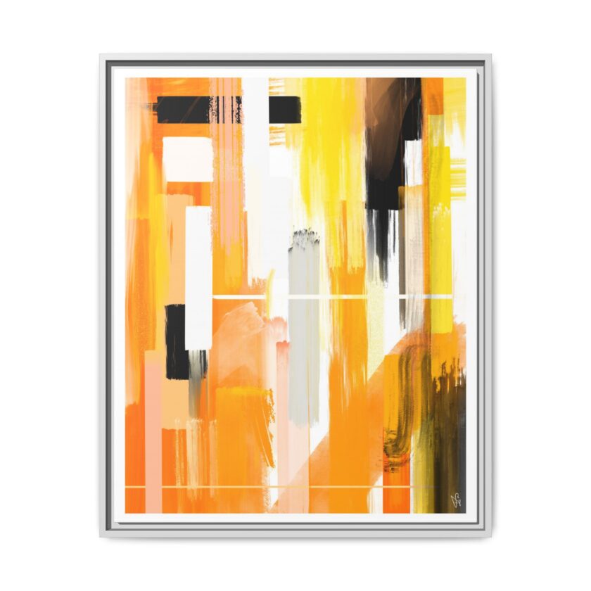 Liquid Gold Canvas, Framed - Image 69