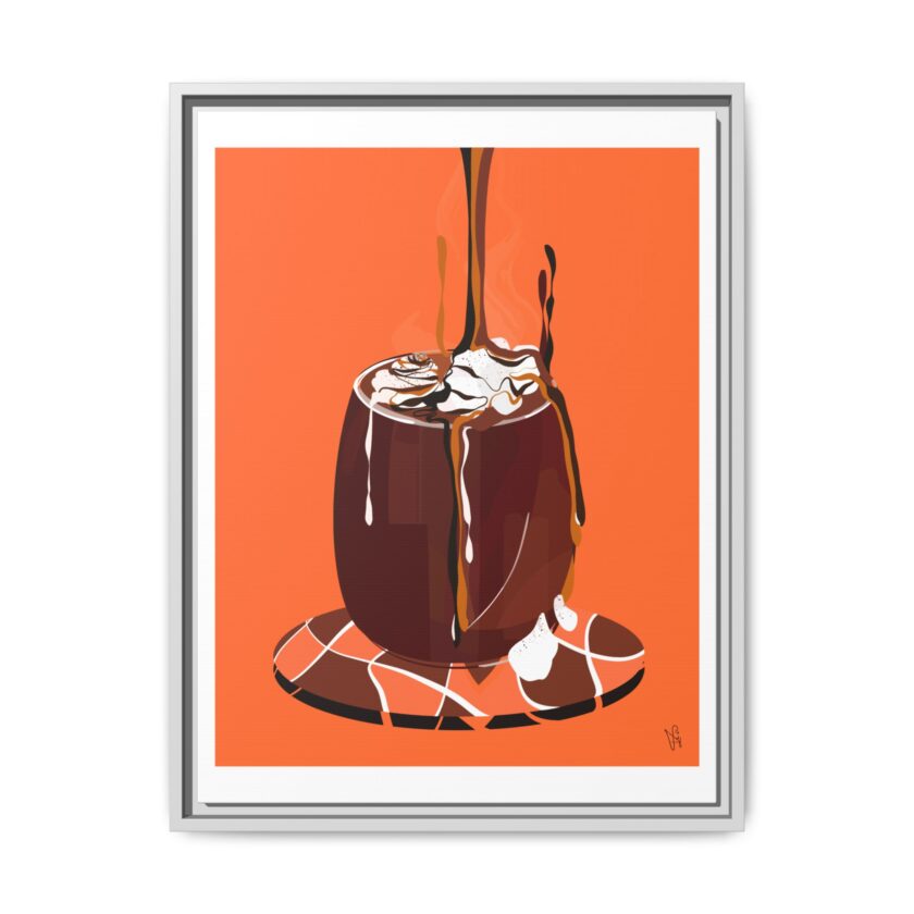Hot Chocolate Canvas, Framed - Image 49