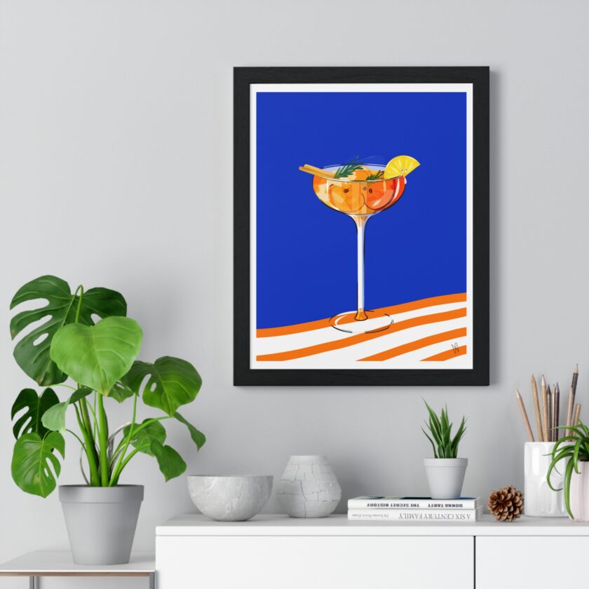 Apple Cider Poster, Framed - Image 2