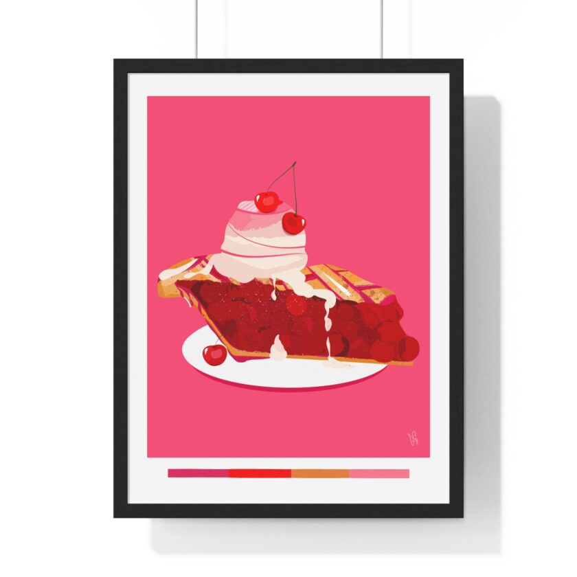 Cherry Pie Poster, Framed - Image 7