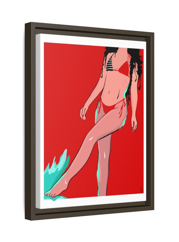 Budva Canvas, Framed