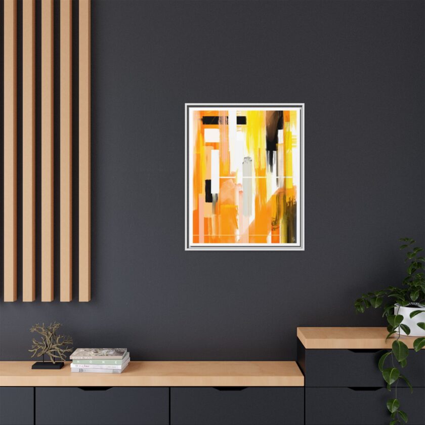 Liquid Gold Canvas, Framed - Image 72