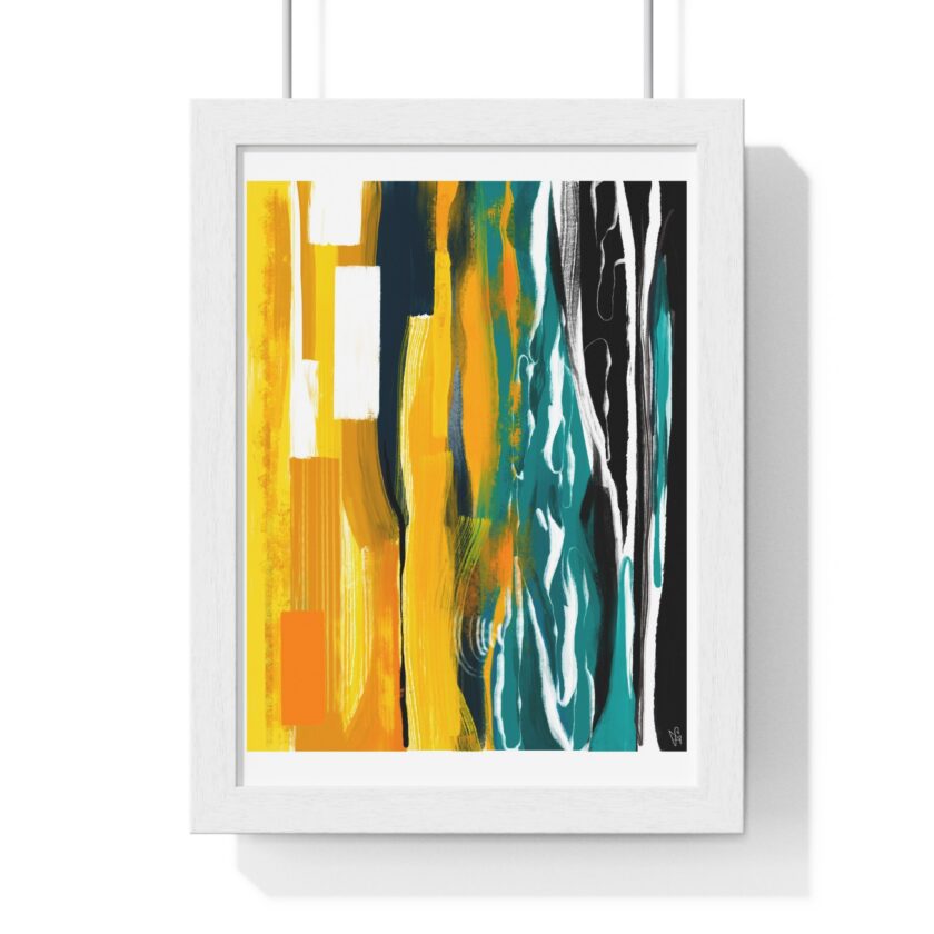 Midnight Swim Poster, Framed - Image 16