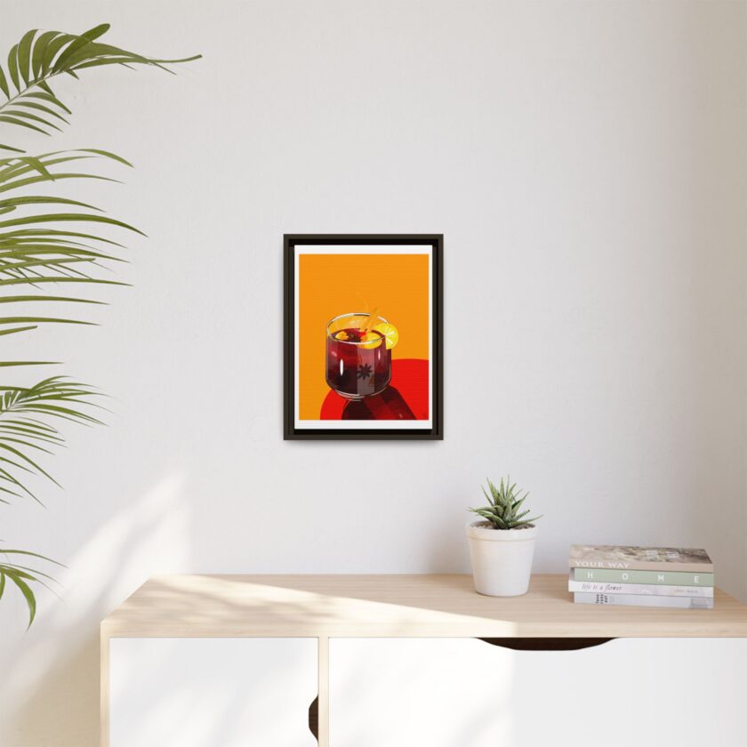 Mulled Wine Canvas, Framed - Image 31