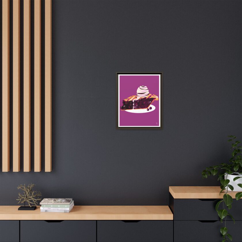 Blueberry Pie Canvas, Framed - Image 40