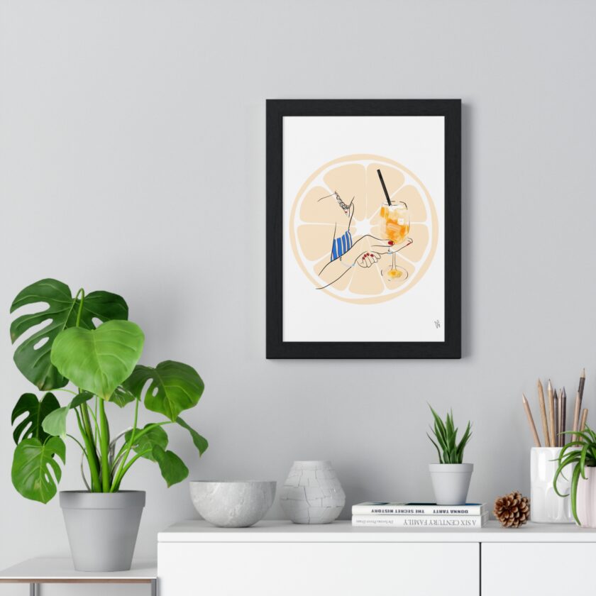 Mimosa in Dubrovnik Poster, Framed - Image 14