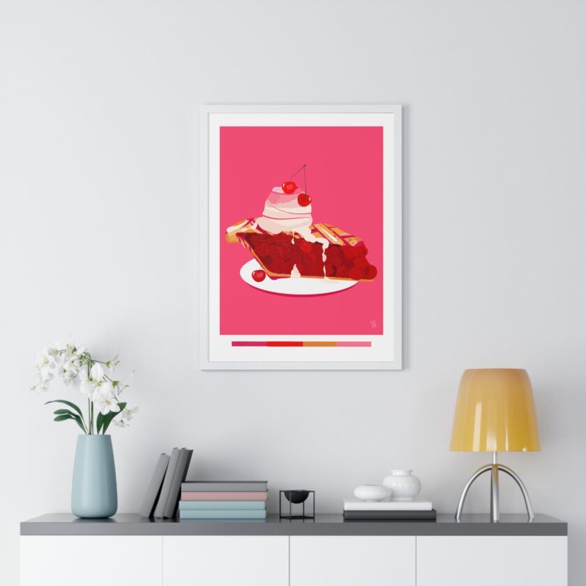Cherry Pie Poster, Framed - Image 11