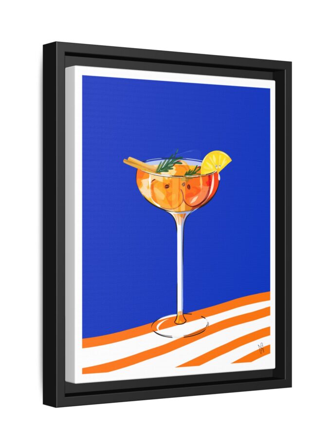Apple Cider Canvas, Framed