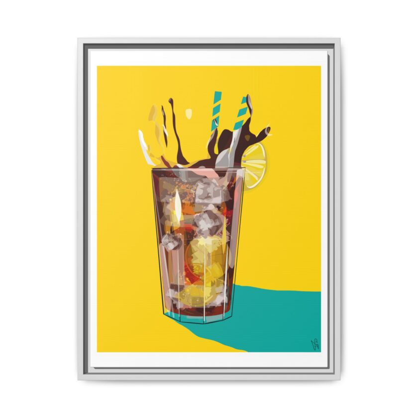 Splash Canvas, Framed - Image 49