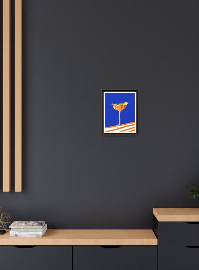 Apple Cider Canvas, Framed