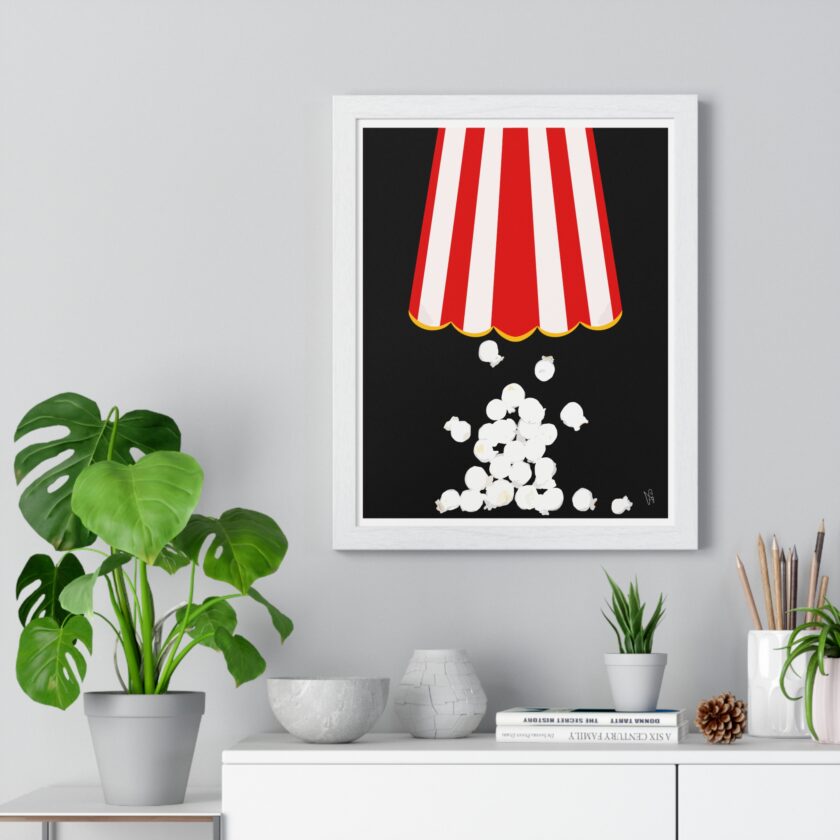 Let's Stay In Poster, Framed - Image 5