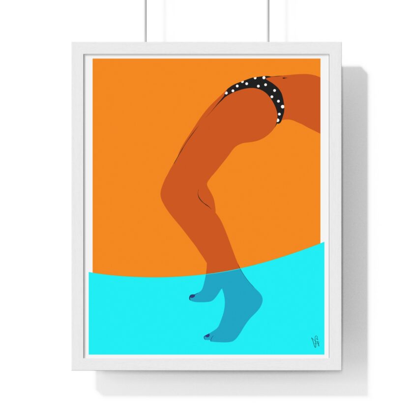 Pool Bridge Poster, Framed - Image 22