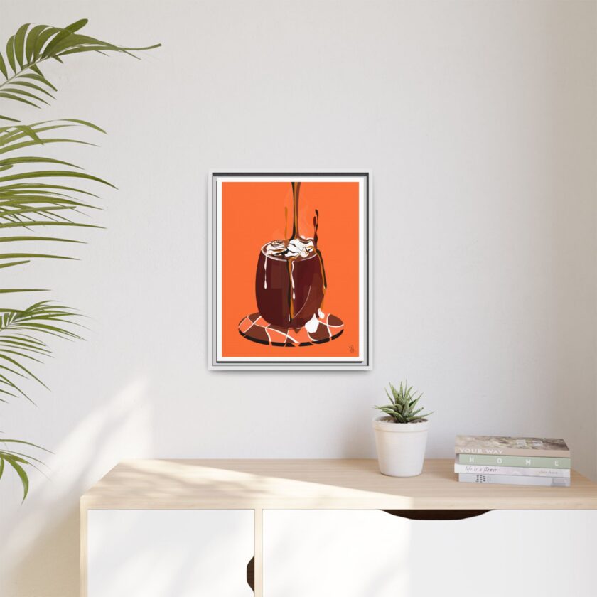 Hot Chocolate Canvas, Framed - Image 43