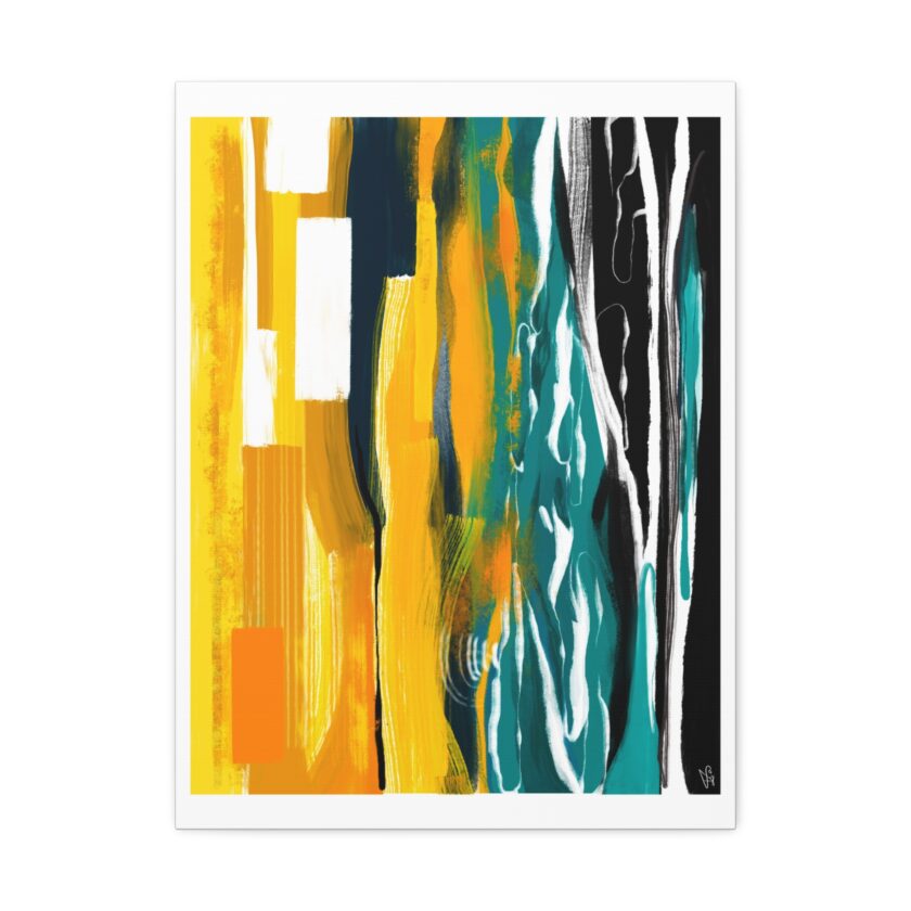 Midnight Swim Canvas - Image 9