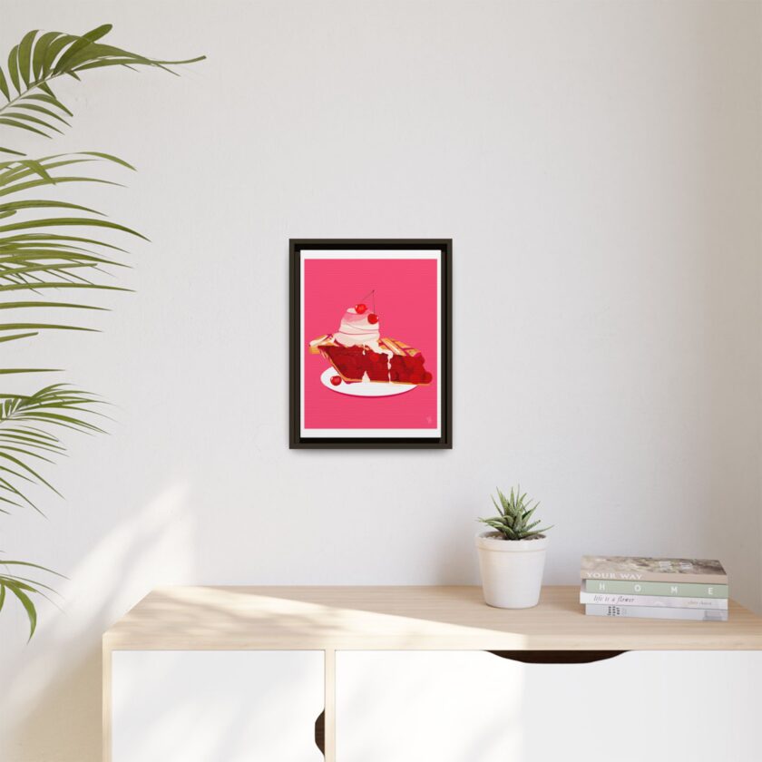 Cherry Pie Canvas, Framed - Image 31