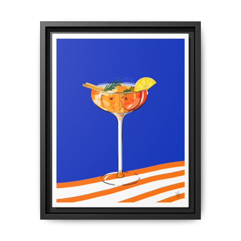 Apple Cider Canvas, Framed