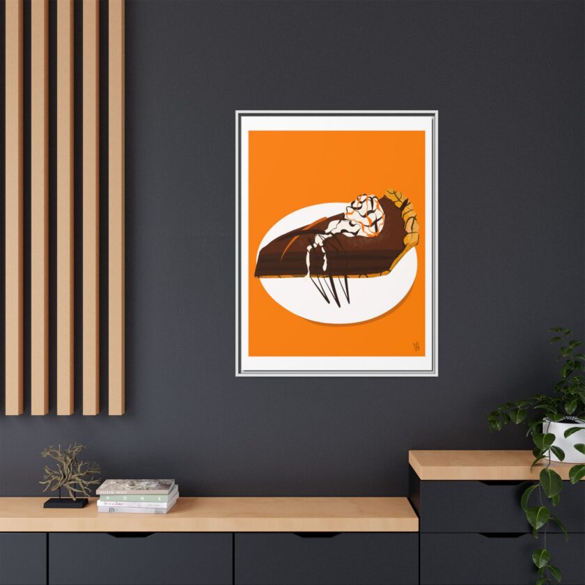 Chocolate Pie Canvas, Framed - Image 60