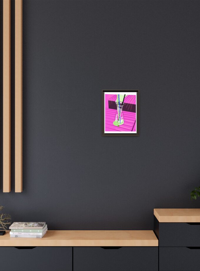 Mojito In Starigrad Canvas, Framed