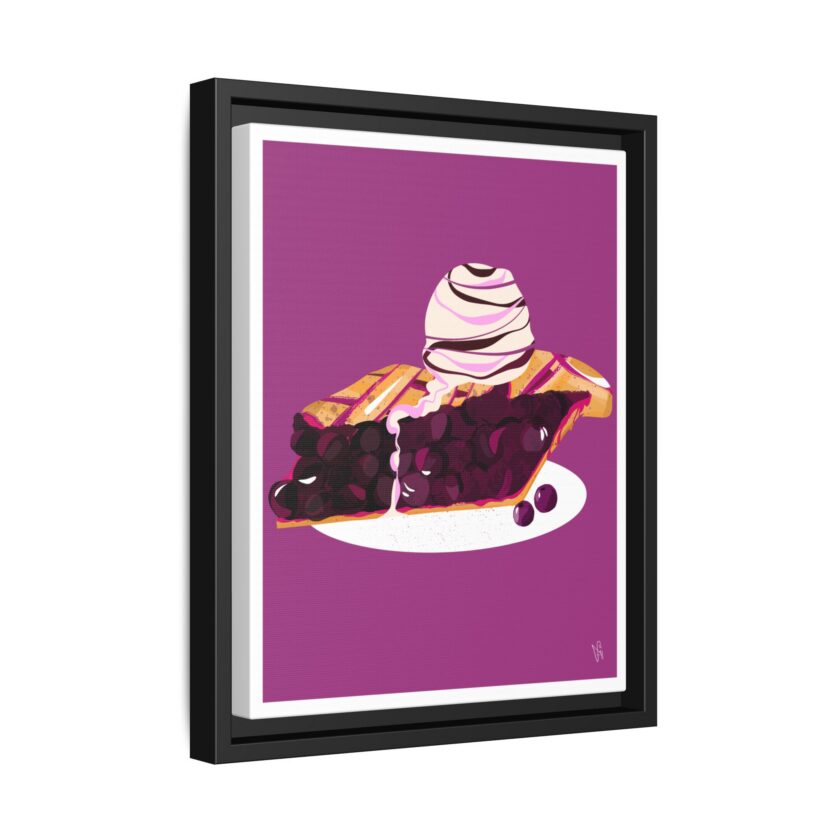 Blueberry Pie Canvas, Framed - Image 2