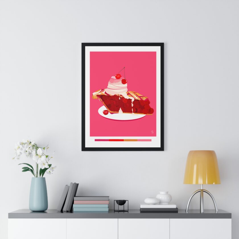 Cherry Pie Poster, Framed - Image 8